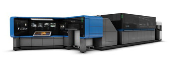 The Landa S10C Nanographic PrintingT Press for commercial printers 